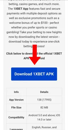 Step 1 - Download APK file